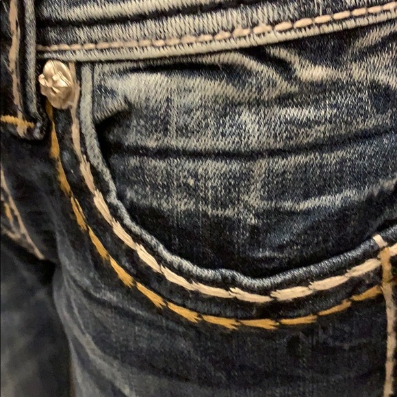 ❤️NWT MISS ME SIGNATURE BOOTCUT JEANS 27 - Picture 14 of 15